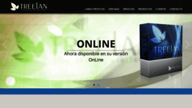 What Treelan.net website looked like in 2021 (3 years ago)