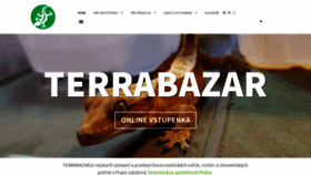 What Terrabazar.cz website looked like in 2021 (2 years ago)