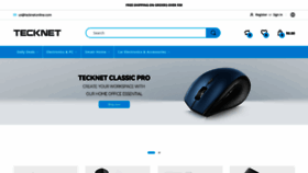 What Tecknet.co.uk website looked like in 2021 (3 years ago)