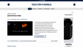 What Techtips4world.com website looked like in 2021 (2 years ago)