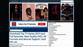 What Top-tv-shows.me website looked like in 2021 (2 years ago)