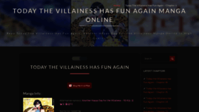 What Todaythevillainesshasfunagain.com website looked like in 2021 (2 years ago)