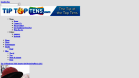 What Tiptoptens.com website looked like in 2021 (2 years ago)