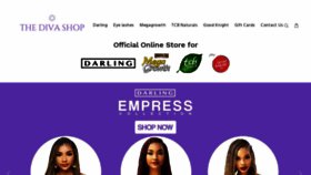 What Thedivashop.ng website looked like in 2021 (2 years ago)
