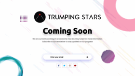 What Trumpingstars.com website looked like in 2021 (2 years ago)
