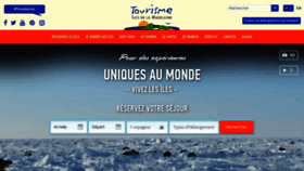What Tourismeilesdelamadeleine.com website looked like in 2021 (2 years ago)