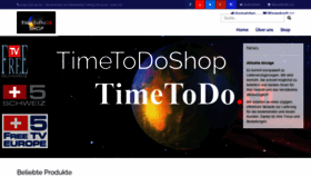 What Timetodoshop.ch website looked like in 2021 (2 years ago)