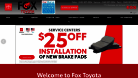 What Toyotabyfox.com website looked like in 2021 (2 years ago)