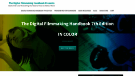 What Thedigitalfilmmakinghandbook.com website looked like in 2021 (2 years ago)