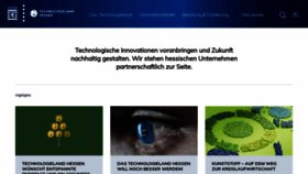What Technologieland-hessen.de website looked like in 2021 (2 years ago)