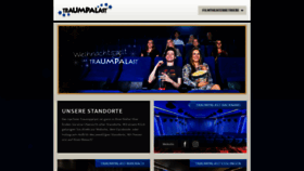 What Traumpalast.de website looked like in 2022 (2 years ago)