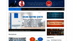 What Tdk.gov.tr website looked like in 2022 (2 years ago)