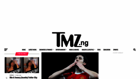 What Tmz.ng website looked like in 2022 (2 years ago)