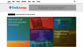 What Techarena.in website looked like in 2022 (2 years ago)
