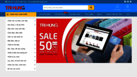 What Trihung.com website looked like in 2022 (2 years ago)