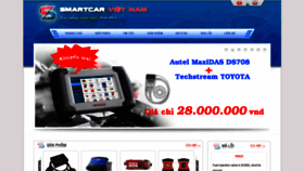 What Techcar.com.vn website looked like in 2022 (2 years ago)