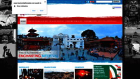 What Tourismkathmandu.com website looked like in 2022 (2 years ago)