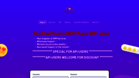 What Thesmmpanel.in website looked like in 2022 (2 years ago)