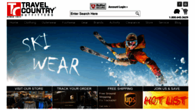 What Travelcountry.com website looked like in 2022 (2 years ago)