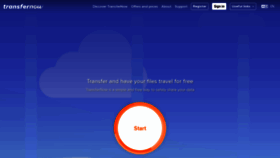 What Transfernow.net website looked like in 2022 (2 years ago)