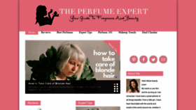 What Theperfumeexpert.com website looked like in 2022 (2 years ago)