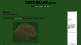 What Text-image.com website looked like in 2022 (2 years ago)