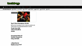 What Techtree.com website looked like in 2022 (3 years ago)