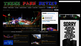What Themeparkreview.com website looked like in 2022 (2 years ago)