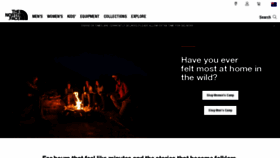 What Thenorthface.com.au website looked like in 2022 (2 years ago)