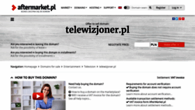 What Telewizjoner.pl website looked like in 2022 (2 years ago)
