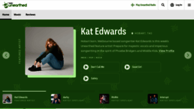 What Triplejunearthed.com website looked like in 2022 (3 years ago)