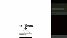 What Theirishstore.com website looked like in 2022 (2 years ago)