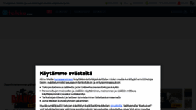 What Telkku.com website looked like in 2022 (2 years ago)