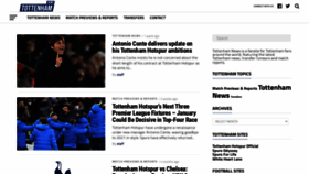 What Tottenhamnews.net website looked like in 2022 (2 years ago)