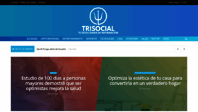 What Trisocial.com website looked like in 2022 (2 years ago)
