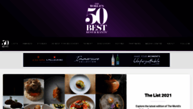 What Theworlds50best.com website looked like in 2022 (2 years ago)