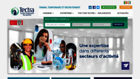 What Tectra.ma website looked like in 2022 (2 years ago)