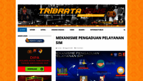 What Tribratatangkab.com website looked like in 2022 (2 years ago)