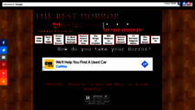 What Thebesthorrormovies.com website looked like in 2022 (2 years ago)