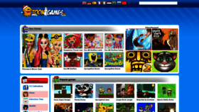 What Toongames.org website looked like in 2022 (2 years ago)