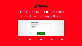 What Tiktok.hilem.net website looked like in 2022 (2 years ago)