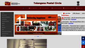 What Telanganapostalcircle.in website looked like in 2022 (3 years ago)