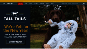 What Talltailsdog.com website looked like in 2022 (2 years ago)