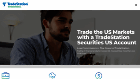 What Tradestation-international.com website looked like in 2022 (2 years ago)