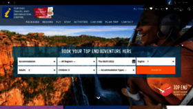 What Tourismtopend.com.au website looked like in 2022 (2 years ago)