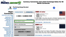 What Themoneyconverter.com website looked like in 2022 (2 years ago)