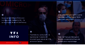 What Tf1info.fr website looked like in 2022 (2 years ago)
