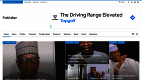 What Thereflector.com.ng website looked like in 2022 (2 years ago)