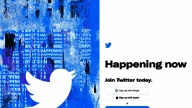 What Twitter.com website looked like in 2022 (2 years ago)