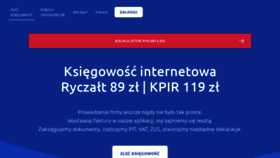 What Taxeon.pl website looked like in 2022 (2 years ago)